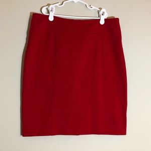 Red Michael Kors skirt